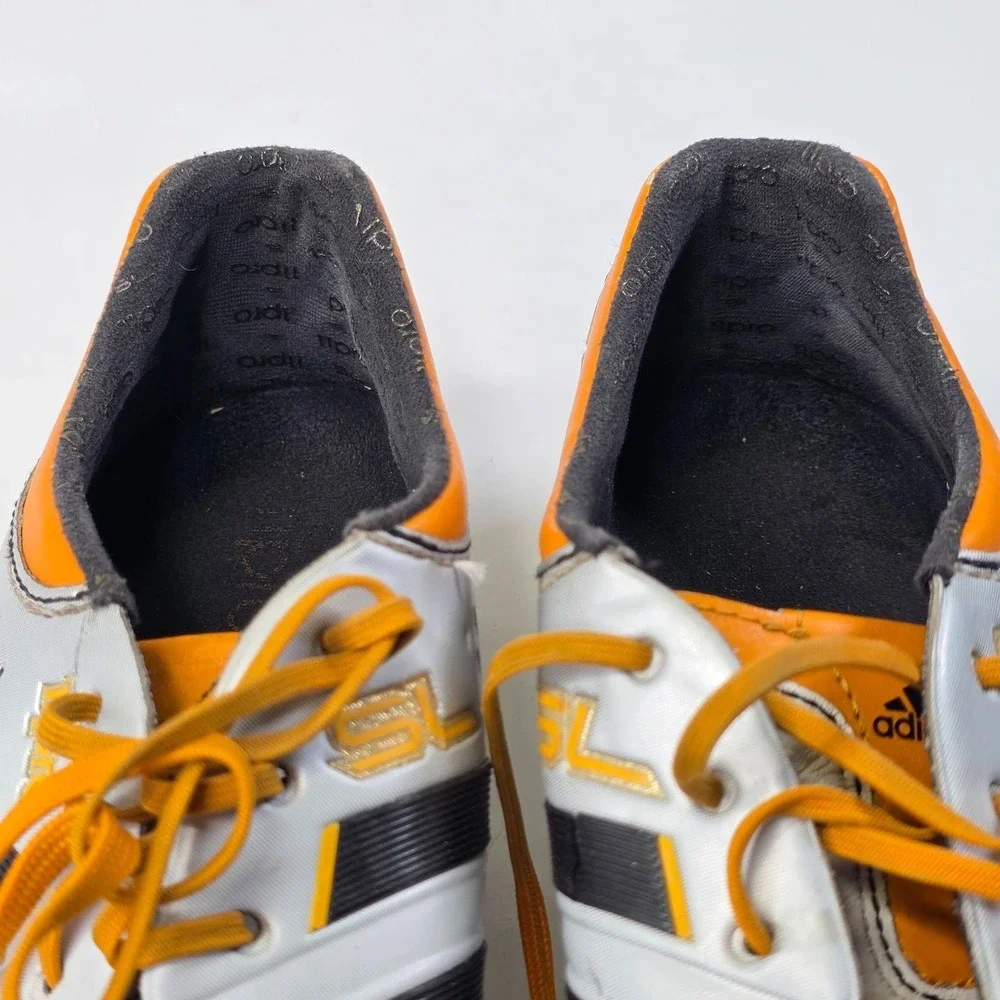 Adidas Adipure 11Pro Sprint Frame Men's Soccer Cleats Size 10.5 White Leather